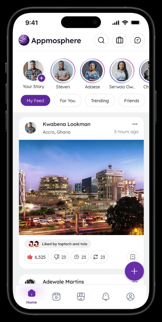 Appmosphere Mobile Interface